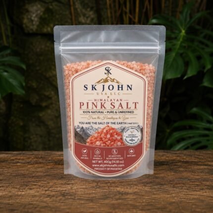 Himalayan Pink Salt Coarse 400g | SK JOHN USA LLC