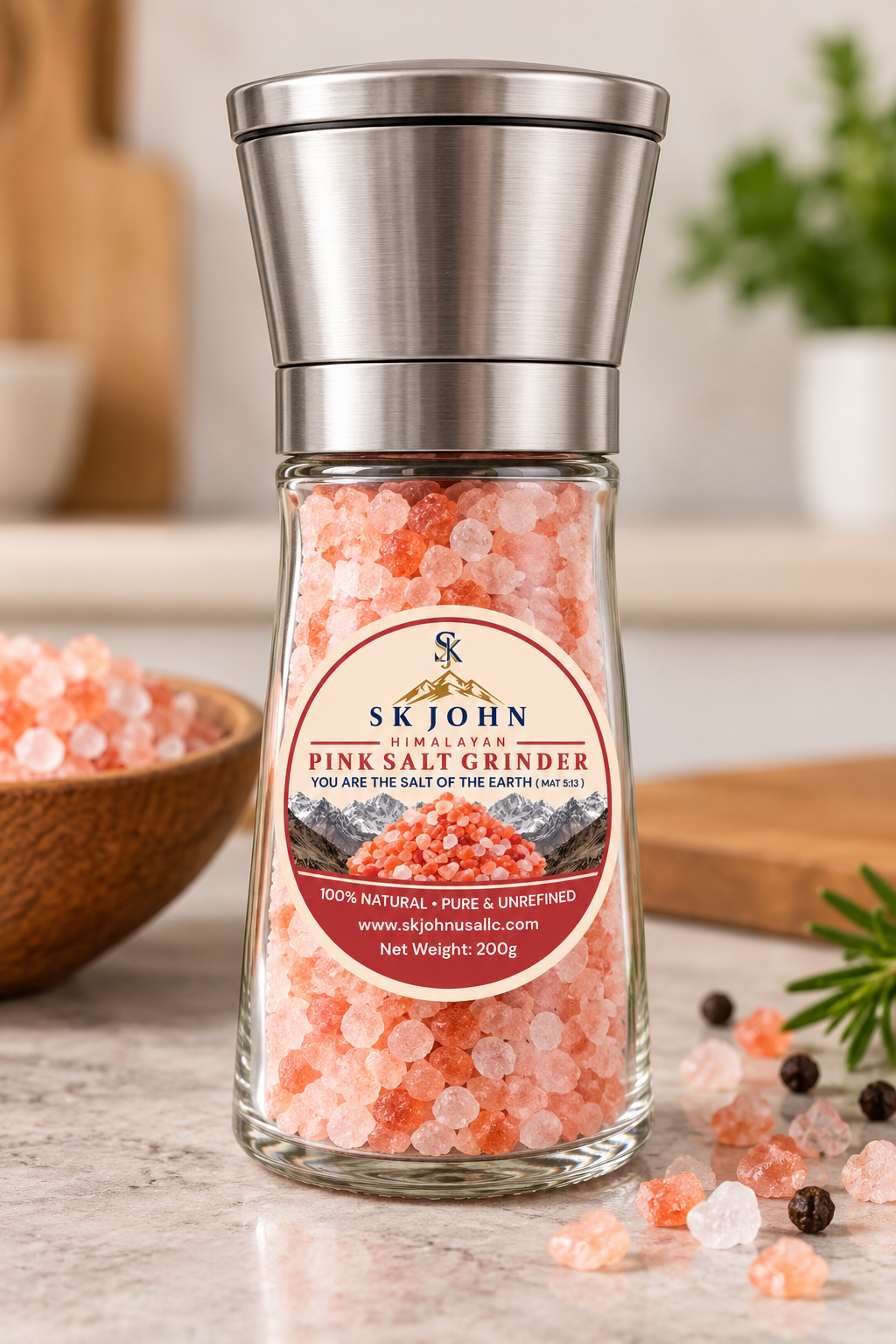 salt grinder 200g